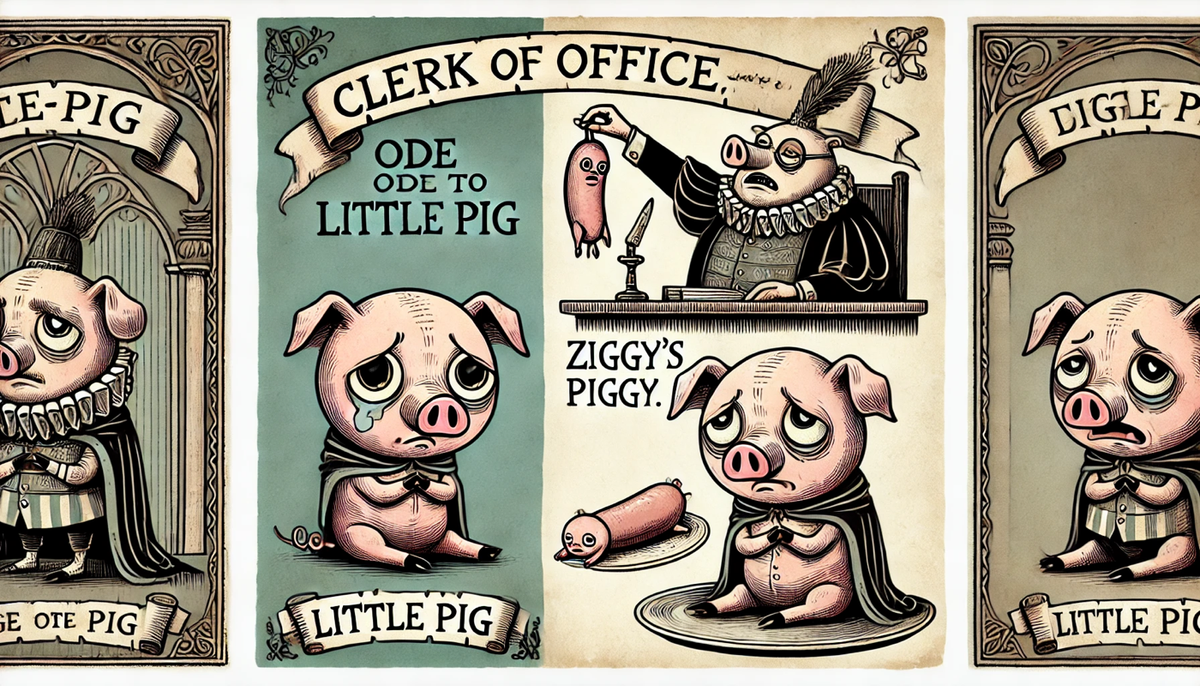 ODE TO LITTLE PIG