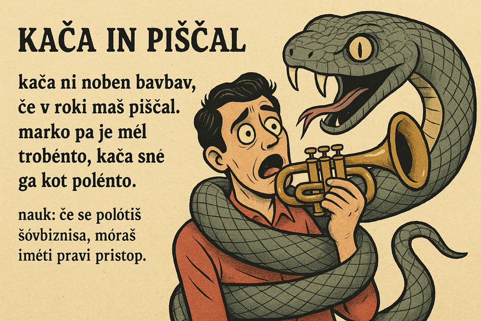 KAČA IN PIŠČAL