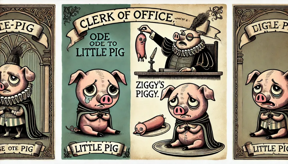ODE TO LITTLE PIG