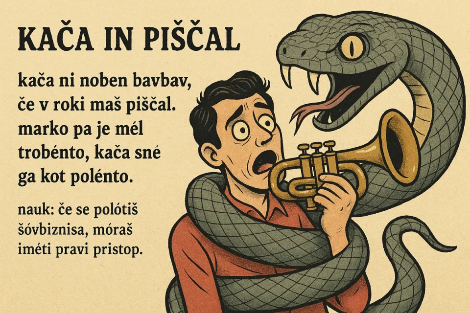 KAČA IN PIŠČAL